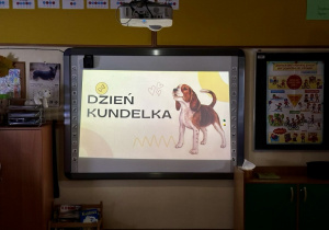 Początek prezentacji - pierwszy slajd "Dzień Kundelka".