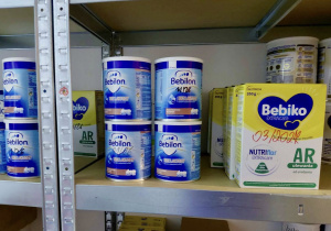 Bebilon bez laktozy. Bebiko Extracare Ar Żywność specjalnego przeznaczenia.