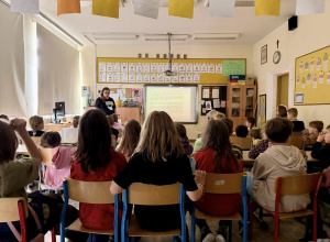 Spotkanie z wolontariuszką z Koterii