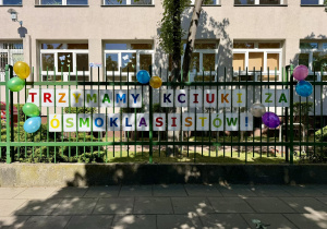 Trzymamy kciuki za ósmoklasistów!