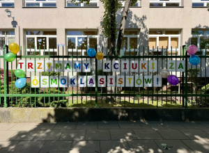Trzymamy kciuki za ósmoklasistów!