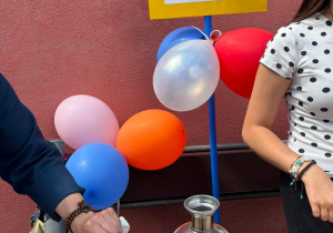 Strefa czekolady - na zakończenie sportowych zmagań na dzieci czekała fontanna czekolady.