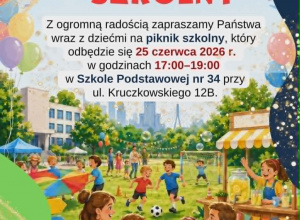 Piknik Szkolny - zaproszenie